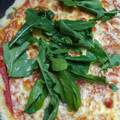 El cooksnap de Jessi B 🍀🇺🇾 cuando hizo Pizza con masa de espinaca 🥬🍕.