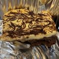 El cooksnap de Nuria cuando hizo Brownie Cheesecake 🍫🧀.