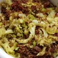 EISAdatLEEgirl's cooksnap of when they made Fried Cabbage with BACON.