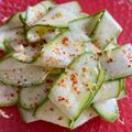 il Mara quando ha preparato Zucchine marinate