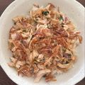 Cooksnap dari Sishi Devi untuk resep ⭐️ Ayam Jamur Minyak Bawang + Nasi Hainan Lada Hitam