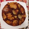 El cooksnap de Fernanda Stefanoni cuando hizo Torta invertida de peras en sartén.