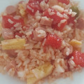 El cooksnap de Ari Rodriguez cuando hizo Ensalada de arroz.