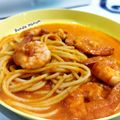 Cooksnap dari Bunda Hanum untuk resep Fettuccine Kuah Tomyam