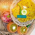 प्रज्ञान परमिता सिंह का कुकस्नैप जब उन्होंने सरसों का साग मक्के की रोटी (Sarson ka sag Makke Ki Roti recipe in hindi) बनाया था।