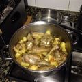 El cooksnap de Jose Carlos Fernández Enríquez cuando hizo Costillas de cerdo a la cerveza.