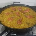 El cooksnap de Jose Esbri cuando hizo Paella de marisco.