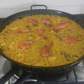 El cooksnap de Jose Esbri cuando hizo Paella de marisco.