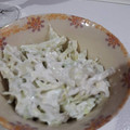 Rashida Minhaj's cooksnap of when they made Coslaw.