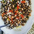 Cooksnap από Μαριάννα στη συνταγή Μαυρομάτικα σαλάτα με ψητές πιπεριές