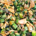 Ruchi Agrawal का कुकस्नैप जब उन्होंने भिंडी प्याज़ की सब्जी(Bhindi pyaz ki sabzi recipe in hindi) बनाया था।