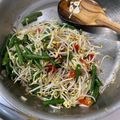 Cooksnap dari Claudine Arya Krishnan untuk resep Tumis Tauge Kacang Panjang with Ikan asin