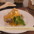 El cooksnap de Don Benja Toluca cuando hizo Cerdo en pipián verde.
