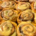 Girán Julcsi Cooksnap-ja, amikor elkészítette a(z) Cinnabon-Amerikai fahéjas tekercs receptet.