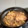 El cooksnap de Cony Serrano cuando hizo Lomo de cerdo en salsa con piña.