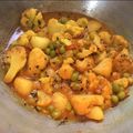 Sudipa Gope's cooksnap of when they made Aloo Gobhi.