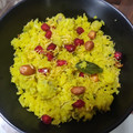 Hema Kamdar's cooksnap of when they made Kanda Batata Poha.