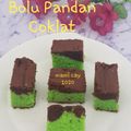 Cooksnap dari Desfita_MamiCay untuk resep Bolu Pandan Cokelat lembut a.k.a Marmer Pandan Cokelat