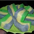 Cooksnap dari Nadian Sutrisno untuk resep Bolu kukus pelangi