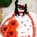Nivedita Sarkar's cooksnap of when they made এগলেস্ অরেজ্ঞ ক্রিম কেক(Eggless Orange Cream Cake Recipe In Bengali).