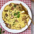 Cooksnap Jeehan Kitchen semasa beliau membuat 👩‍🍳Pražene Gobe z Jajci 🇸🇮.