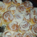 El cooksnap de Meli cuando hizo Rolls de Canela o Cinnamon buns.