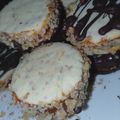 El cooksnap de Naty Aguirre cuando hizo Alfajores de duce de leche y nuez.