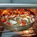El cooksnap de Viviana Forneris cuando hizo Filete de merluza con verduras al horno 🍋.