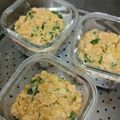 Cooksnap dari Regina Lowren untuk resep (MPASI 12 bulan) Salmon Udang Kentang Kukus