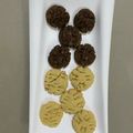 Asha Galiyal's cooksnap of when they made વેનીલા અને ચોકલેટ કૂકીઝ(vanilla and chocolate cookies recipe ine Gujarati).