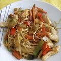 El cooksnap de Alicia Pareja Garcia cuando hizo Wok de Noodles con verdura y pollo.