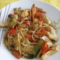 El cooksnap de Alicia Pareja Garcia cuando hizo Wok de Noodles con verdura y pollo.