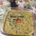 Rita Mehta ( Executive chef )'s cooksnap of when they made मेथी मटर मलाई (methi matar malai recipe in Hindi).