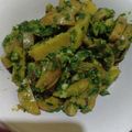 Cooksnap dari Rosita Qolbun untuk resep Teri Jengkol Lado Ijo (Cabe ijo)