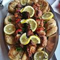 Cooksnap από Μυρτω στη συνταγή Σουβλάκια χοιρινά με κόλιανδρο!