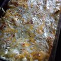 El cooksnap de Javier Sáiz cuando hizo Canelones gratinados de crema de morcilla, con puré de calabacín.