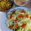 Cooksnap dari Antoine A. P. untuk resep Salad Sayur Mudah dan Enak dengan saus mayonaise thousan island