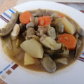 El cooksnap de Enrique Miguel Carnicero cuando hizo Estofado de patatas con habas y alcachofas.