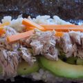 El cooksnap de Anna - Sé tu Chef cuando hizo Arroz para sushi o makis.