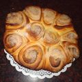 El cooksnap de Mariela Ceccoli cuando hizo Torta 80 golpes/ torta húngara.