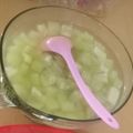 Cooksnap dari Khusnul Qotimah untuk resep Bening Bayam Labu Air