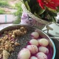 Cooksnap dari Cynthia Ong untuk resep Dragon Fruit and Banana Smoothie Bowl