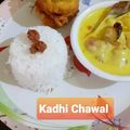  Chef Richa pathak. का कुकस्नैप जब उन्होंने कढ़ी चावल (kadhi chawal recipe in Hindi) बनाया था।