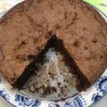 El cooksnap de Cristina García cuando hizo Bizcocho de chocolate con nueces.