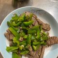 Cooksnap của Tran Amber khi họ làm theo món Thịt bò xào ớt chuông xanh và đậu ve