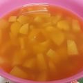 El cooksnap de Daniju cuando hizo Compota de manzana.
