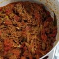 El cooksnap de iCamps cuando hizo Ropa Vieja cubana.