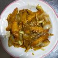 張嘉蘭 的 沙茶洋蔥甜不辣 cooksnap
