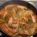 El cooksnap de Cindy Salazar cuando hizo Fajitas de salchicha.