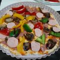 Cooksnap dari tehitaa untuk resep 62. Pizza saussages metode 3 menit 👍